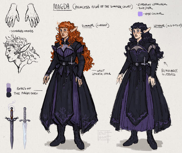 Character Design- Magda