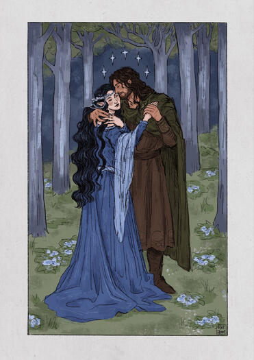 Aragorn and Arwen